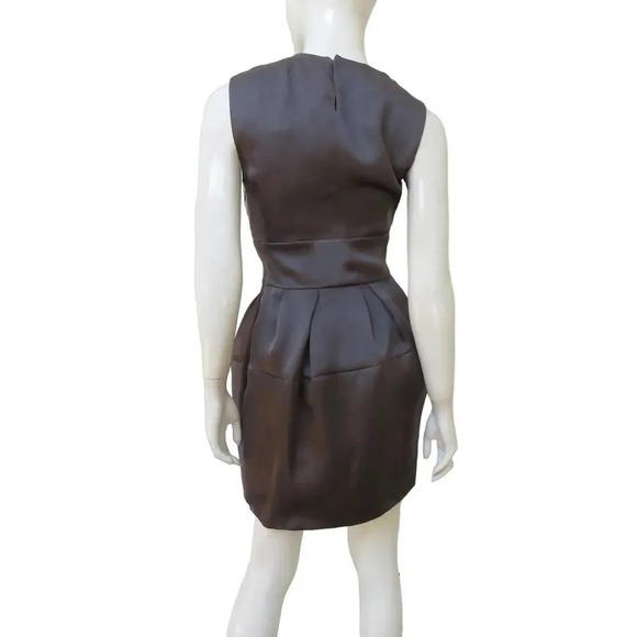 Christian Dior Color Block Silk Dress with Cut out - Picture 3 of 6